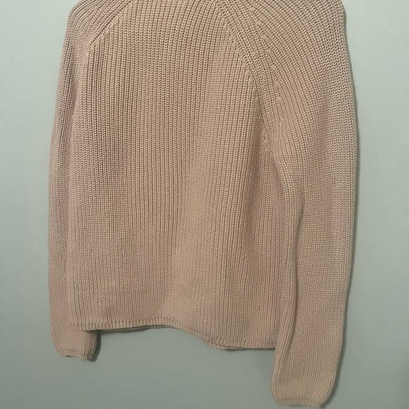 Jenny Kayne cotton fisherman oatmeal sweater small - Picture 6 of 7